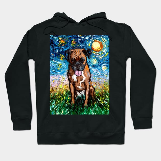 Boxsue Night Hoodie by sagittariusgallery